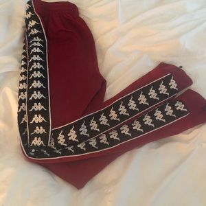 Red Kappa Pants